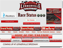 Tablet Screenshot of lernerville.com